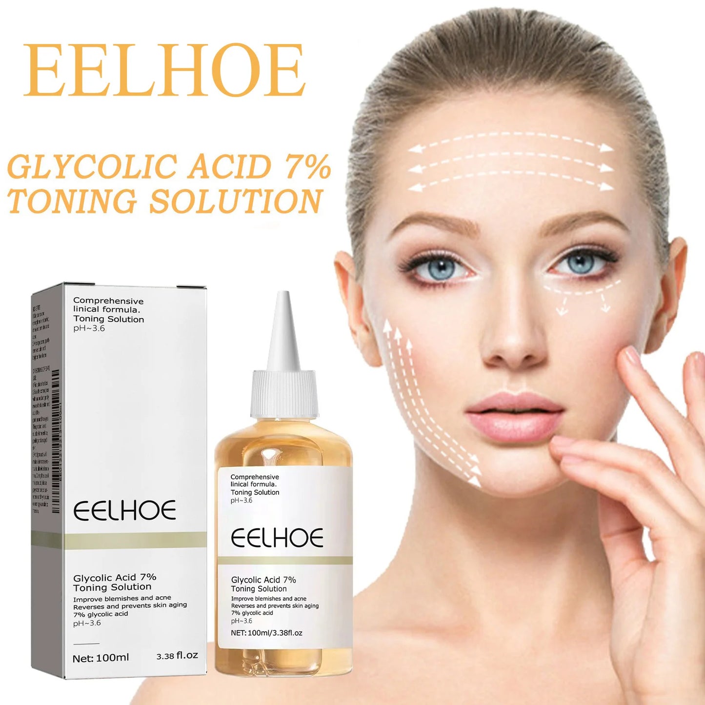 EELHOE Glycolic Acid 7% Toning Solution