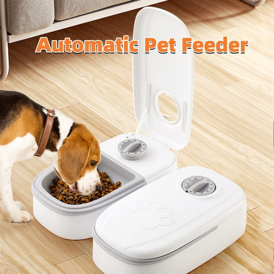 Stainless Steel Bowl Auto Dog Cat Pet Feeding Pets Supplies